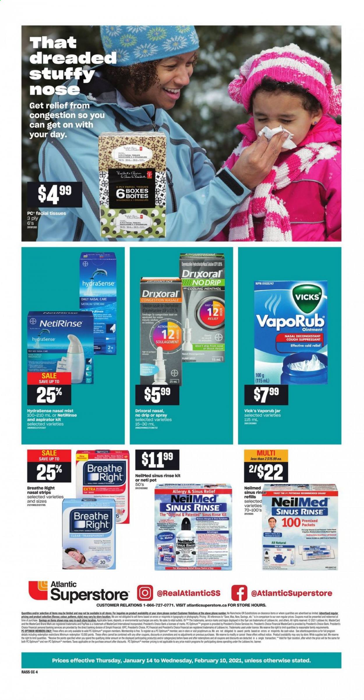 Atlantic Superstore flyer  - January 14, 2021 - February 10, 2021. Page 4.