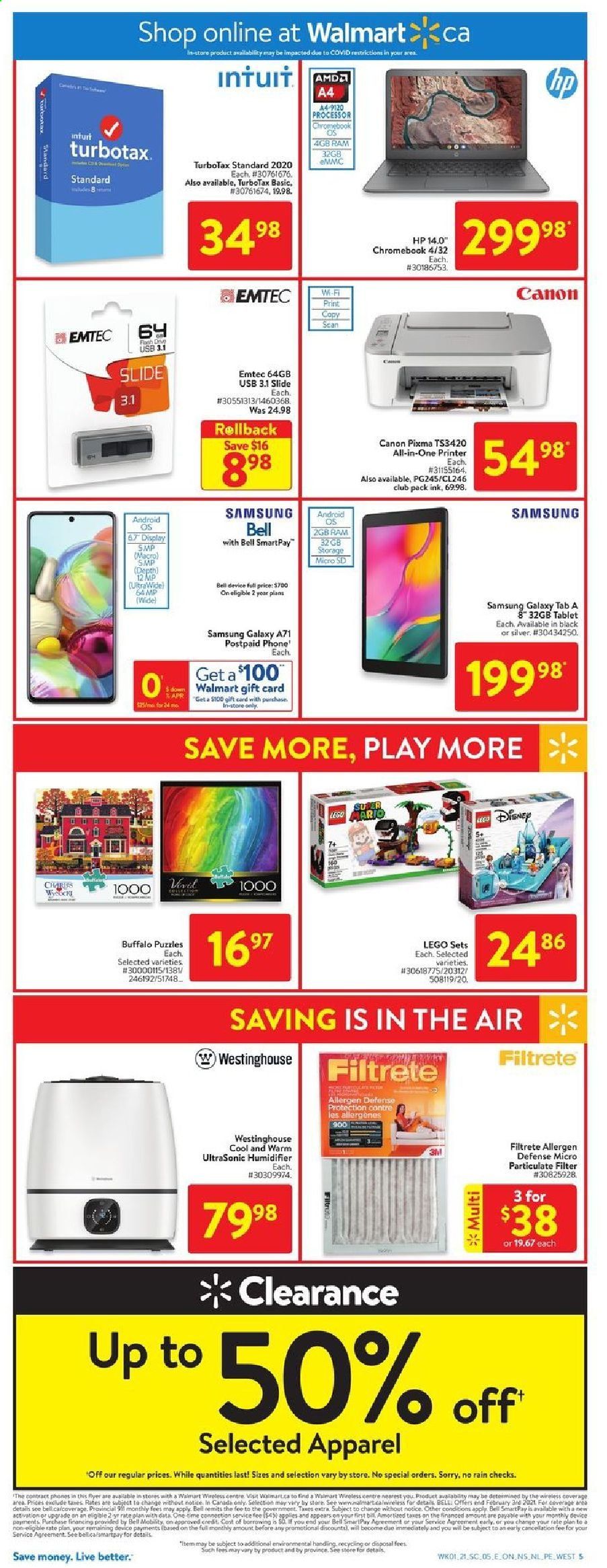 Walmart flyer  - January 28, 2021 - February 03, 2021. Page 9.