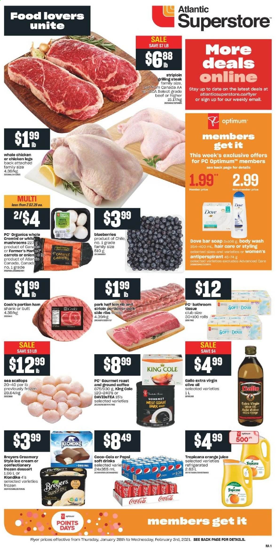 Atlantic Superstore flyer  - January 28, 2021 - February 03, 2021. Page 1.