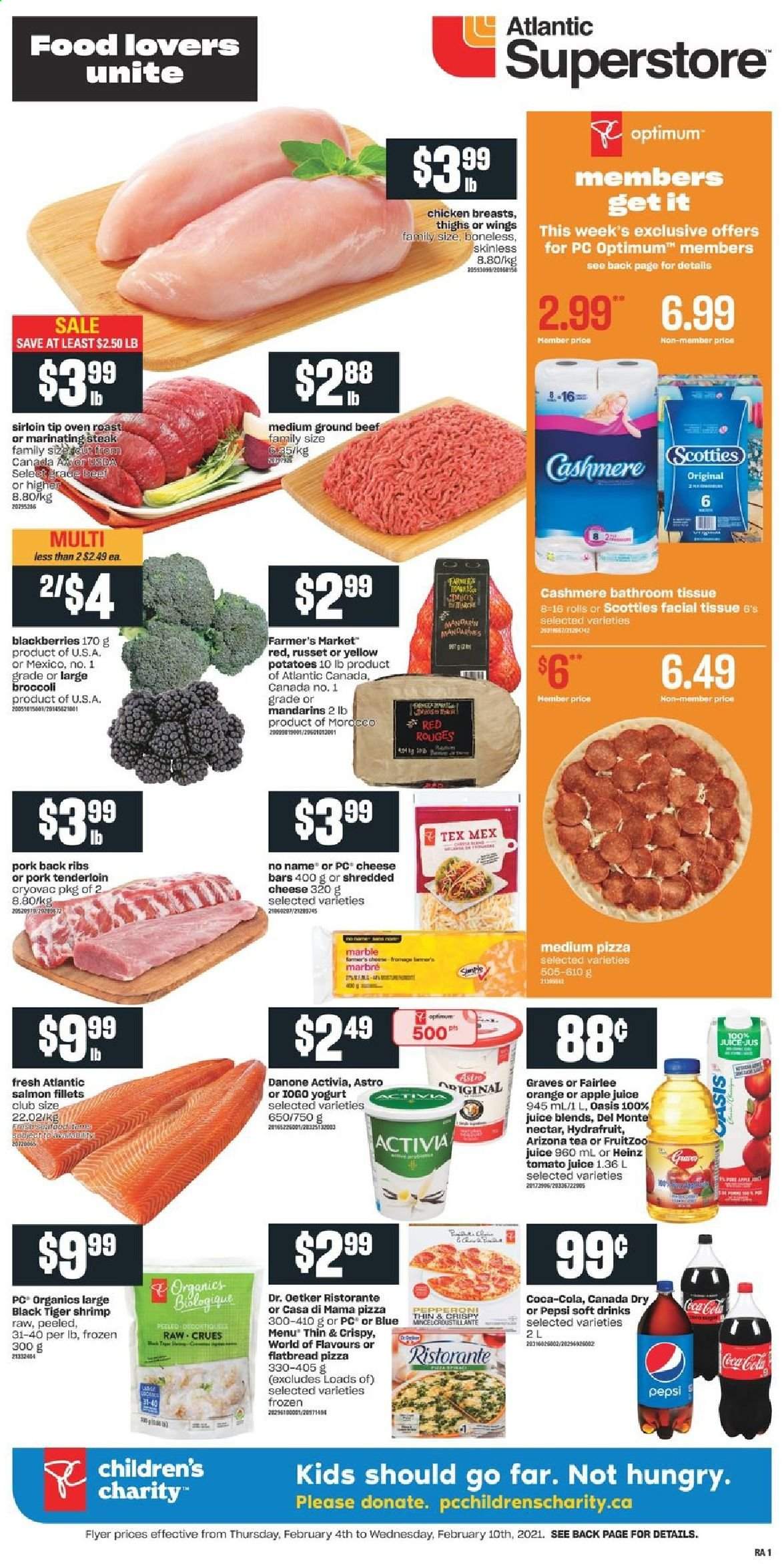 Atlantic Superstore flyer  - February 04, 2021 - February 10, 2021. Page 1.