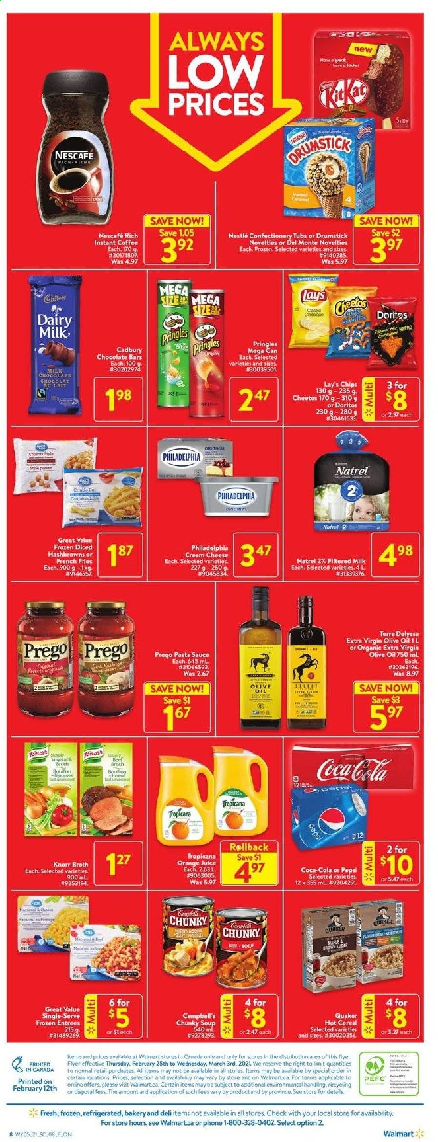 Walmart flyer  - February 25, 2021 - March 03, 2021. Page 3.