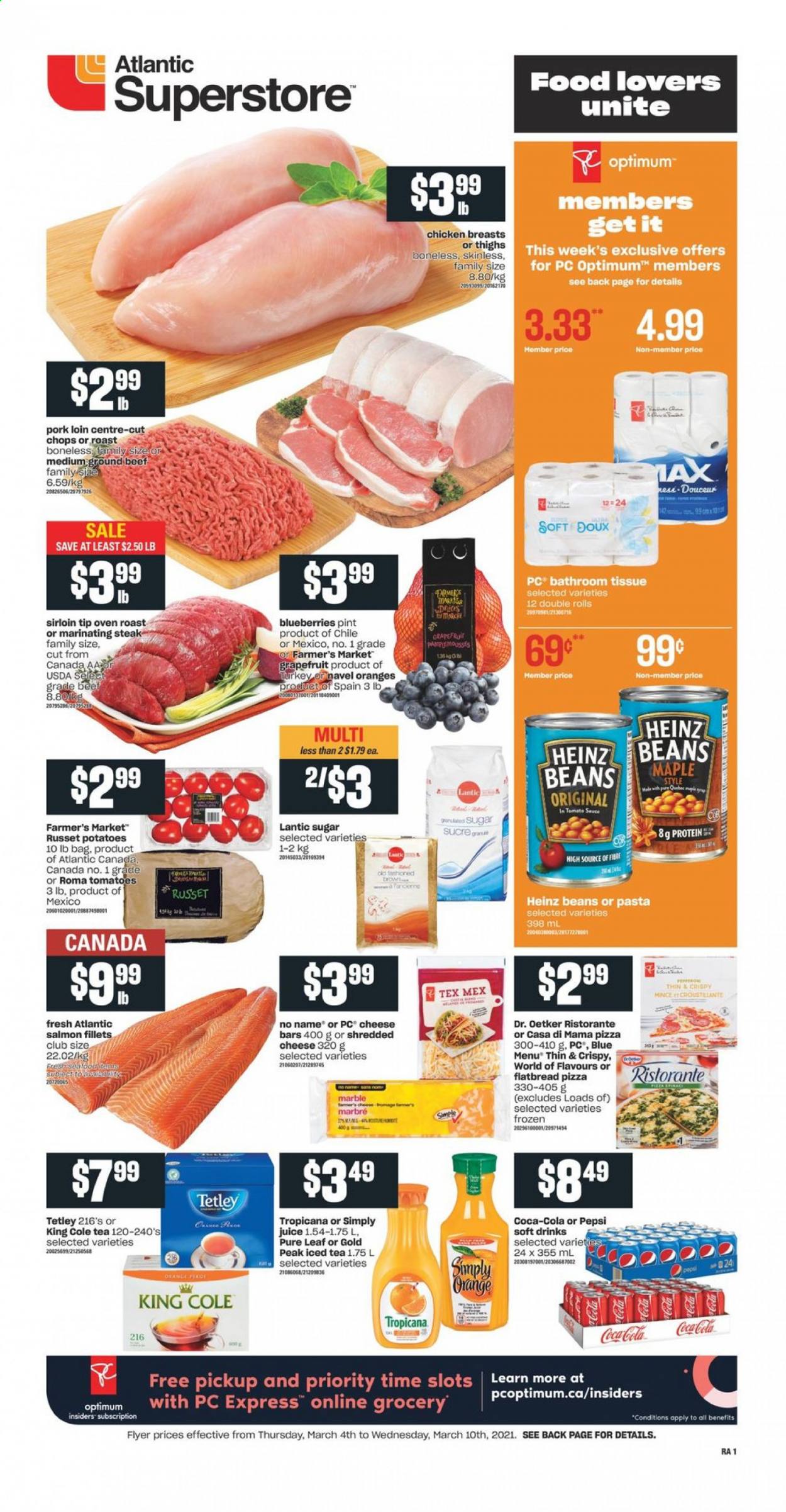 Atlantic Superstore flyer  - March 04, 2021 - March 10, 2021. Page 1.