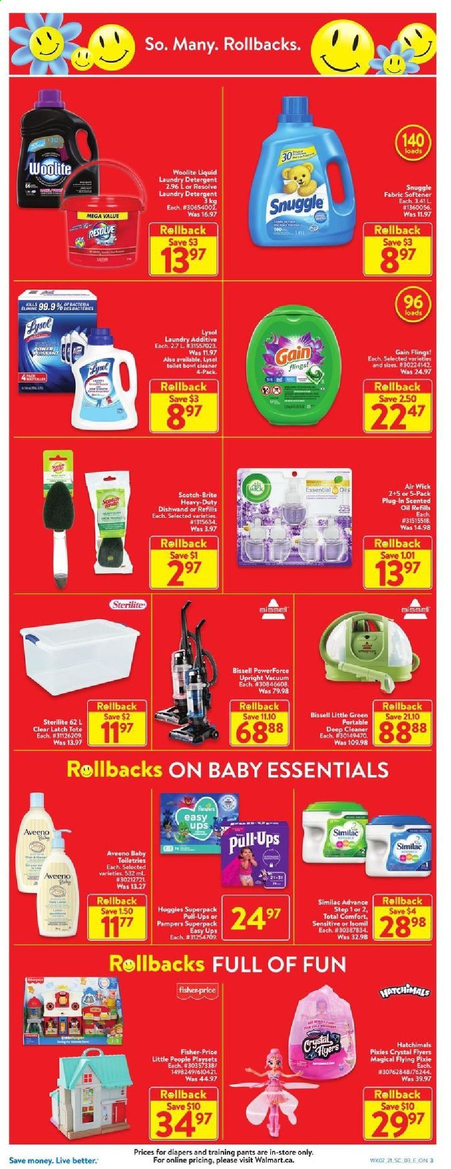 Walmart flyer  - March 11, 2021 - March 17, 2021. Page 3.