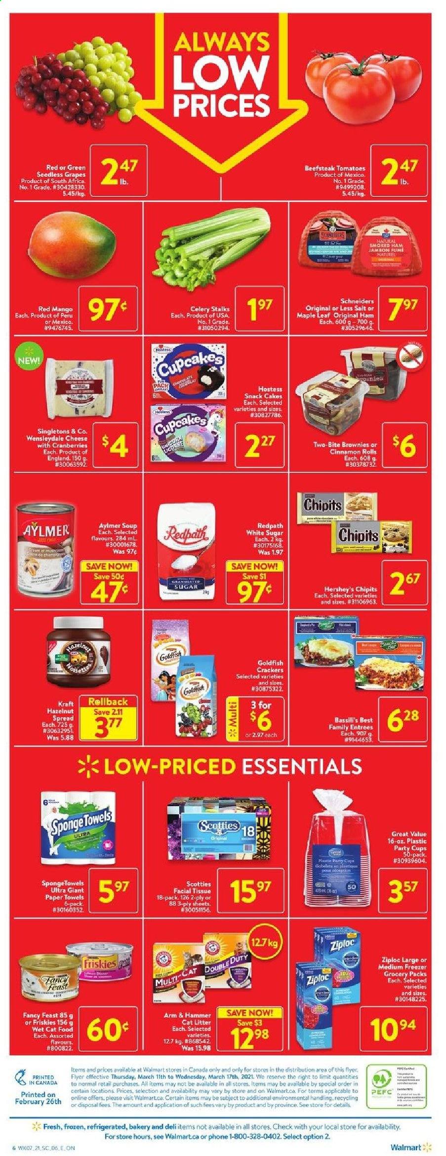 Walmart flyer  - March 11, 2021 - March 17, 2021. Page 5.