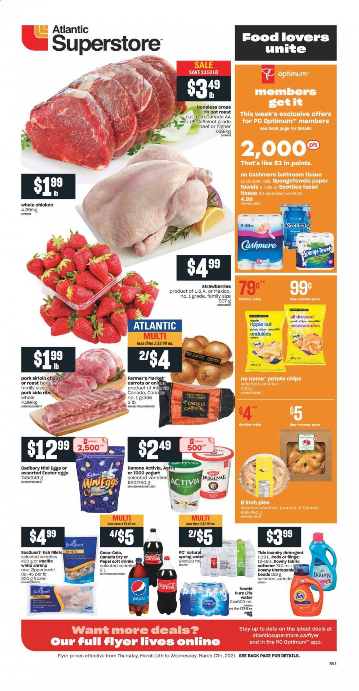 Atlantic Superstore flyer  - March 11, 2021 - March 17, 2021. Page 1.