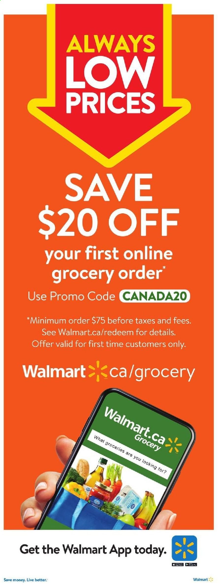 Walmart flyer  - April 15, 2021 - April 21, 2021. Page 6.