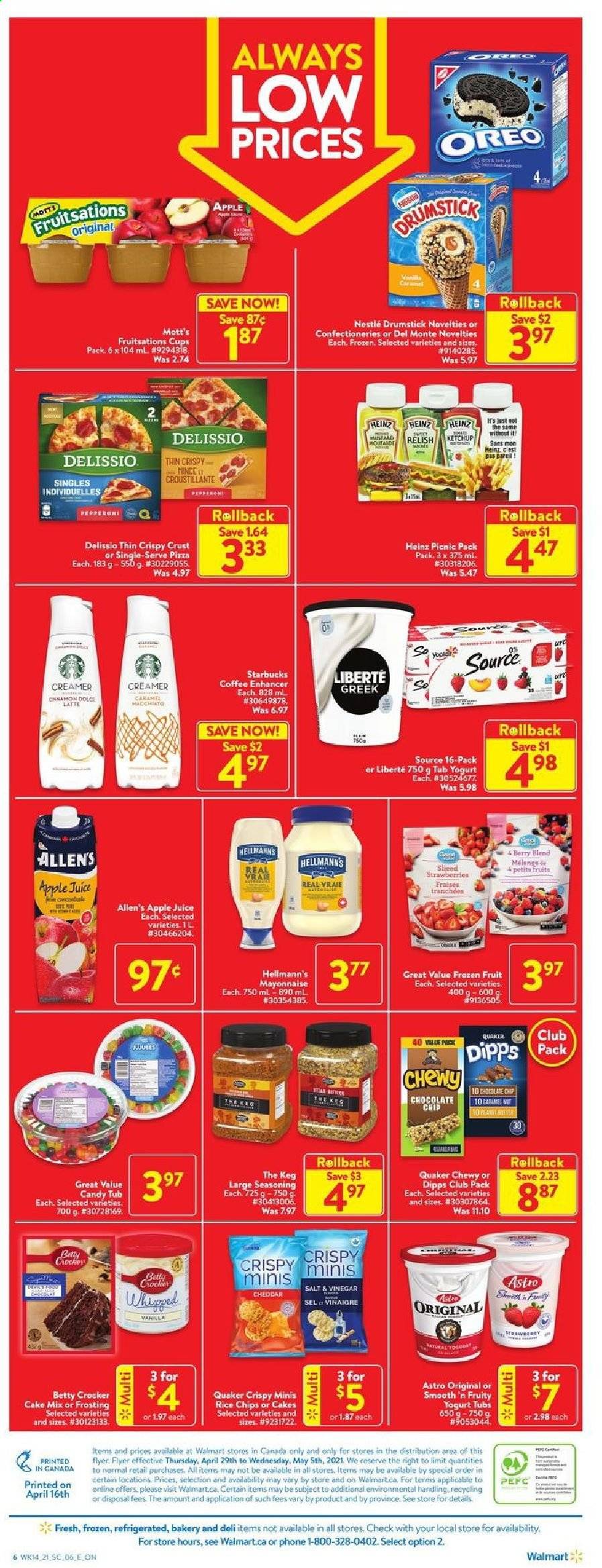 Walmart flyer  - April 29, 2021 - May 05, 2021. Page 3.