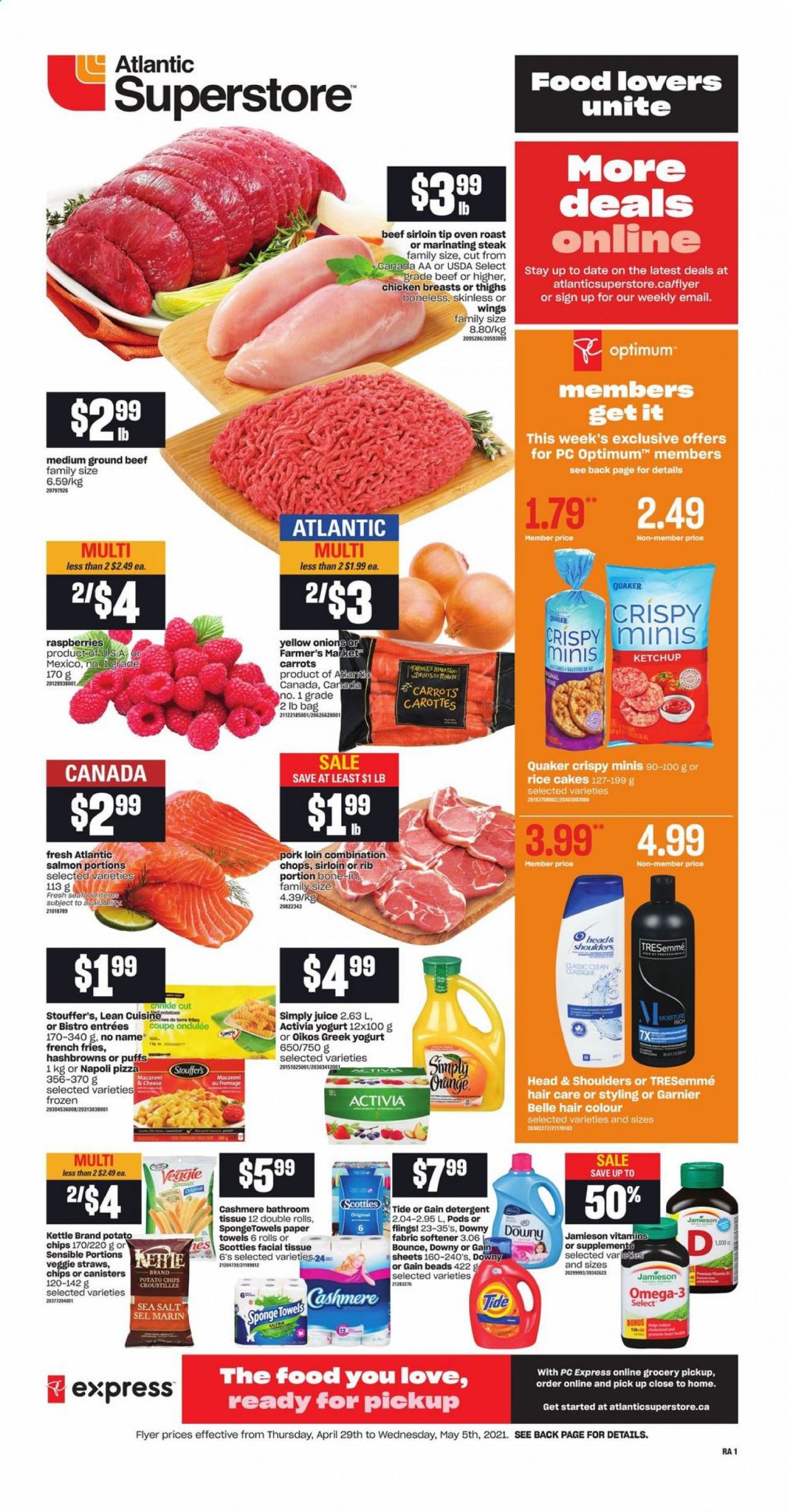 Atlantic Superstore flyer  - April 29, 2021 - May 05, 2021. Page 1.