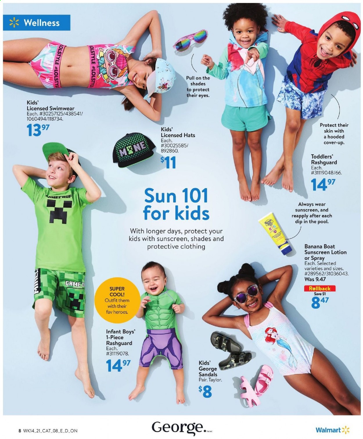 Walmart flyer  - April 29, 2021 - May 19, 2021. Page 8.