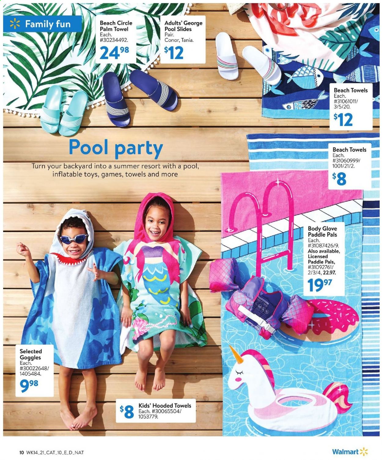 Walmart flyer  - April 29, 2021 - May 19, 2021. Page 10.
