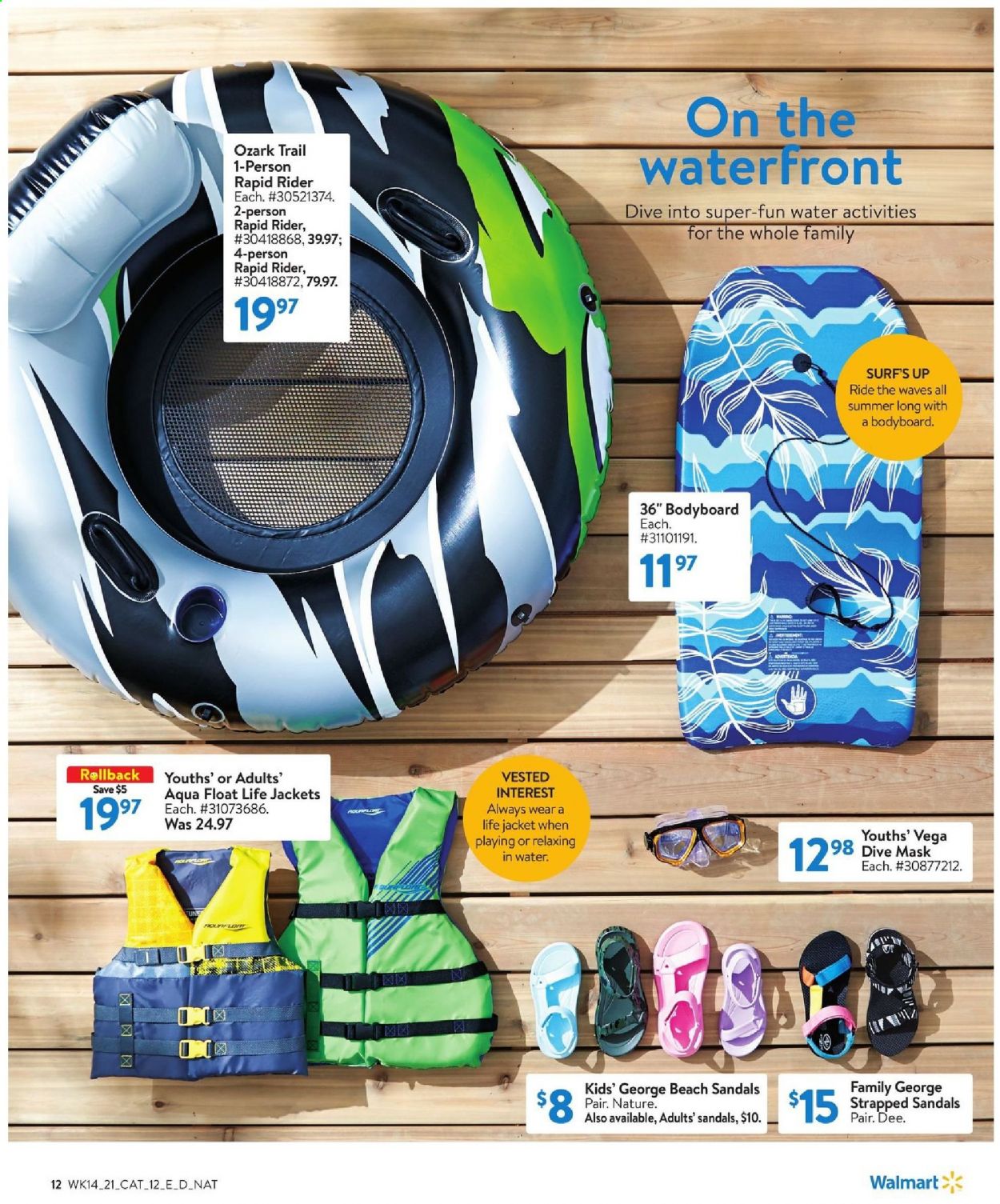 Walmart flyer  - April 29, 2021 - May 19, 2021. Page 12.