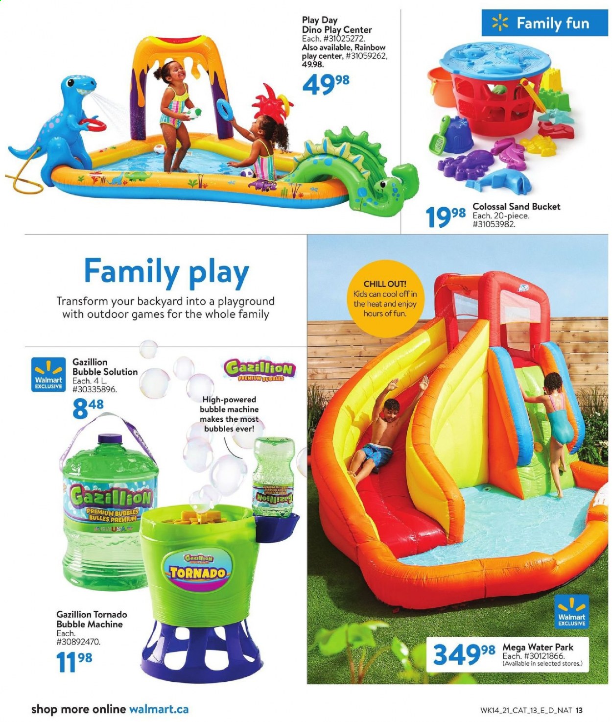 Walmart flyer  - April 29, 2021 - May 19, 2021. Page 13.
