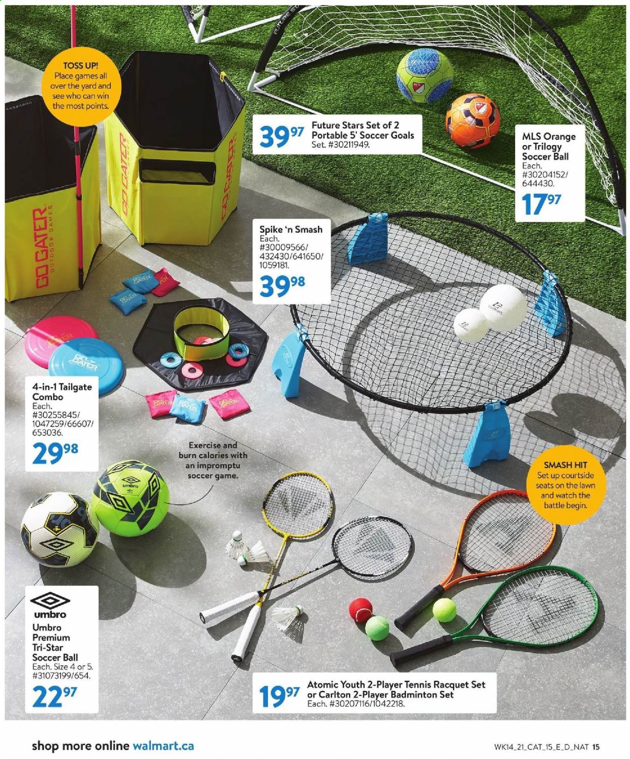 Walmart flyer  - April 29, 2021 - May 19, 2021. Page 15.