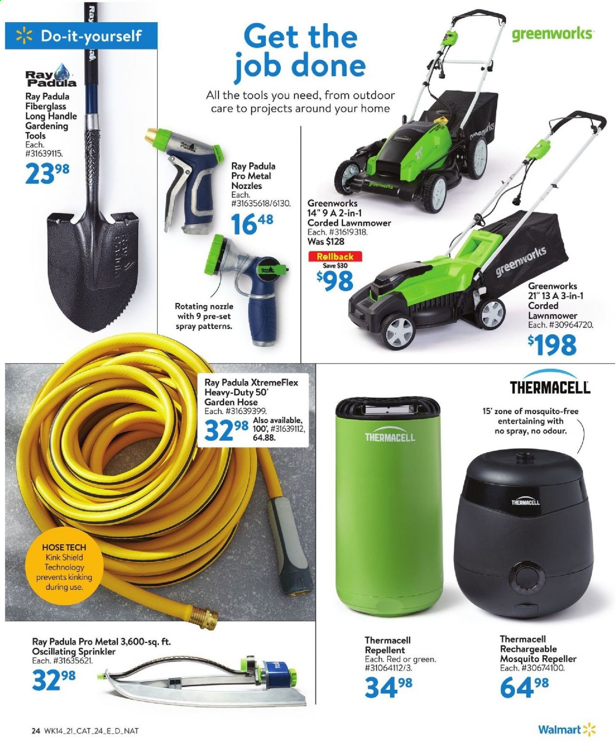 Walmart flyer  - April 29, 2021 - May 19, 2021. Page 24.