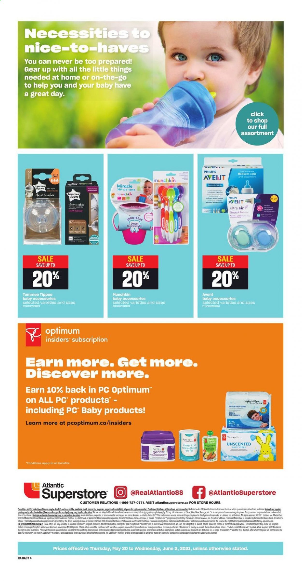 Atlantic Superstore flyer  - May 20, 2021 - June 02, 2021. Page 4.