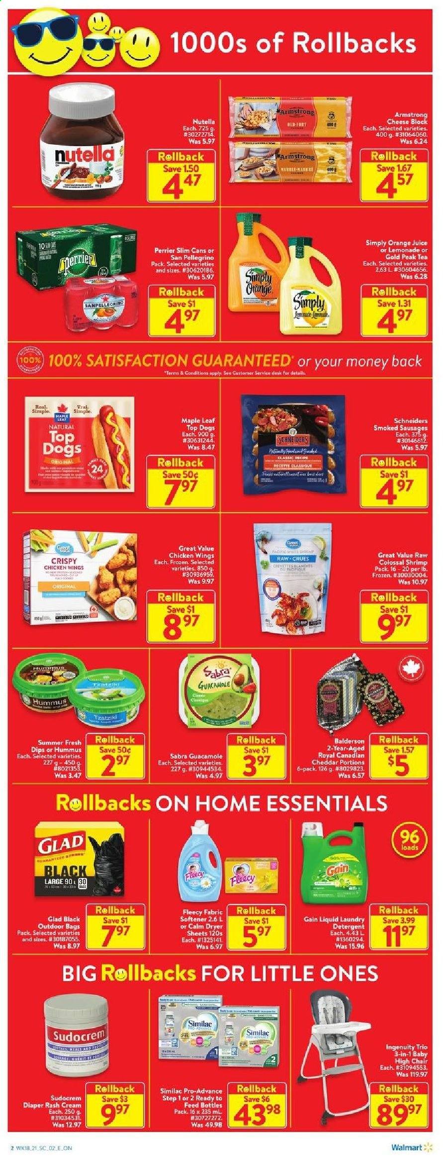 Walmart flyer  - May 27, 2021 - June 02, 2021. Page 2.