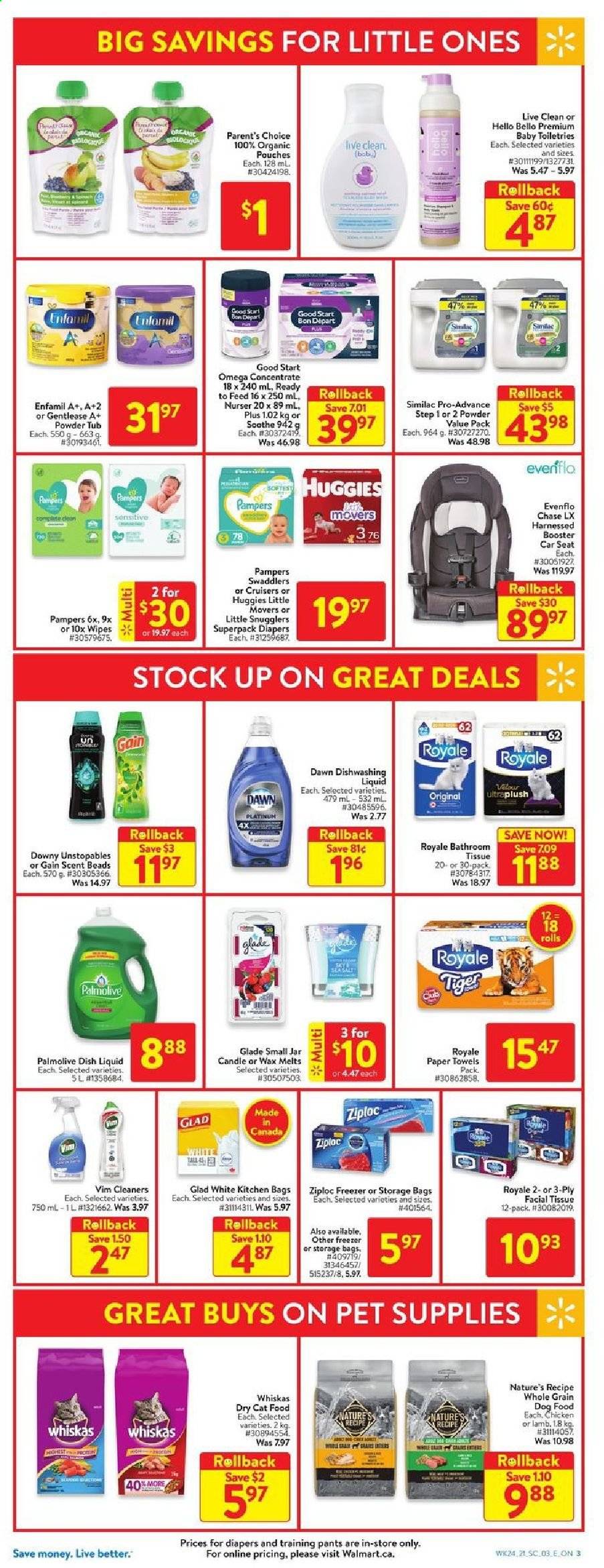 Walmart flyer  - July 08, 2021 - July 14, 2021. Page 5.