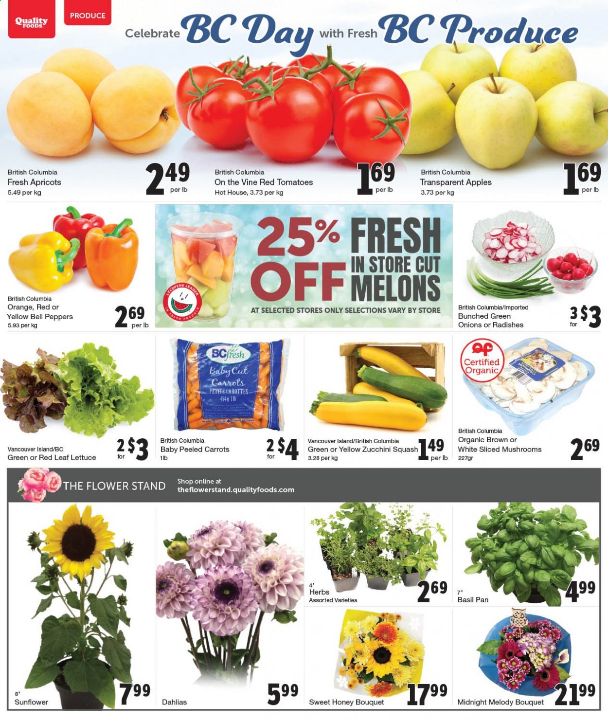 Quality Foods flyer  - July 26, 2021 - August 01, 2021.