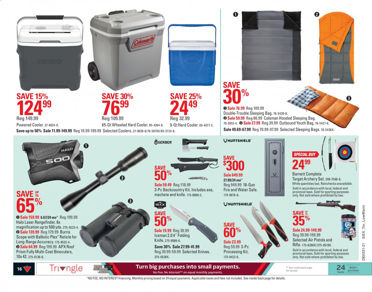 Canadian Tire flyer  - July 30, 2021 - August 05, 2021.