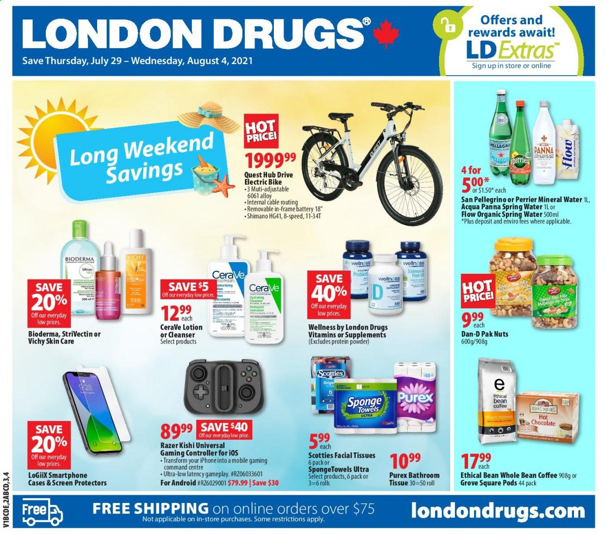 London Drugs flyer  - July 29, 2021 - August 04, 2021.