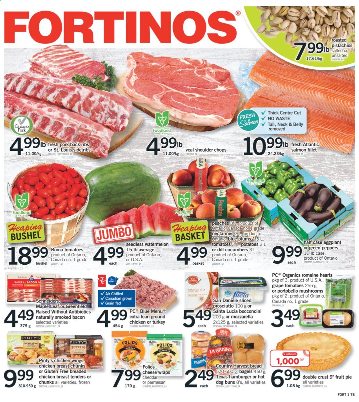 Fortinos flyer  - August 19, 2021 - August 25, 2021.
