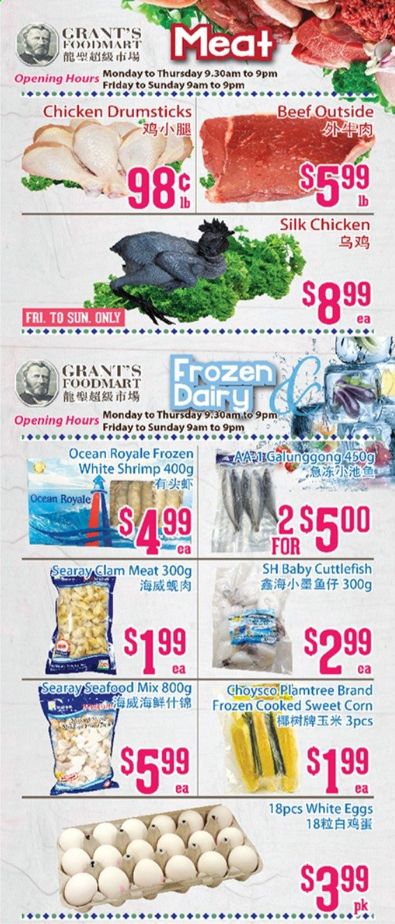 Grant's Foodmart flyer  - August 20, 2021 - August 26, 2021.