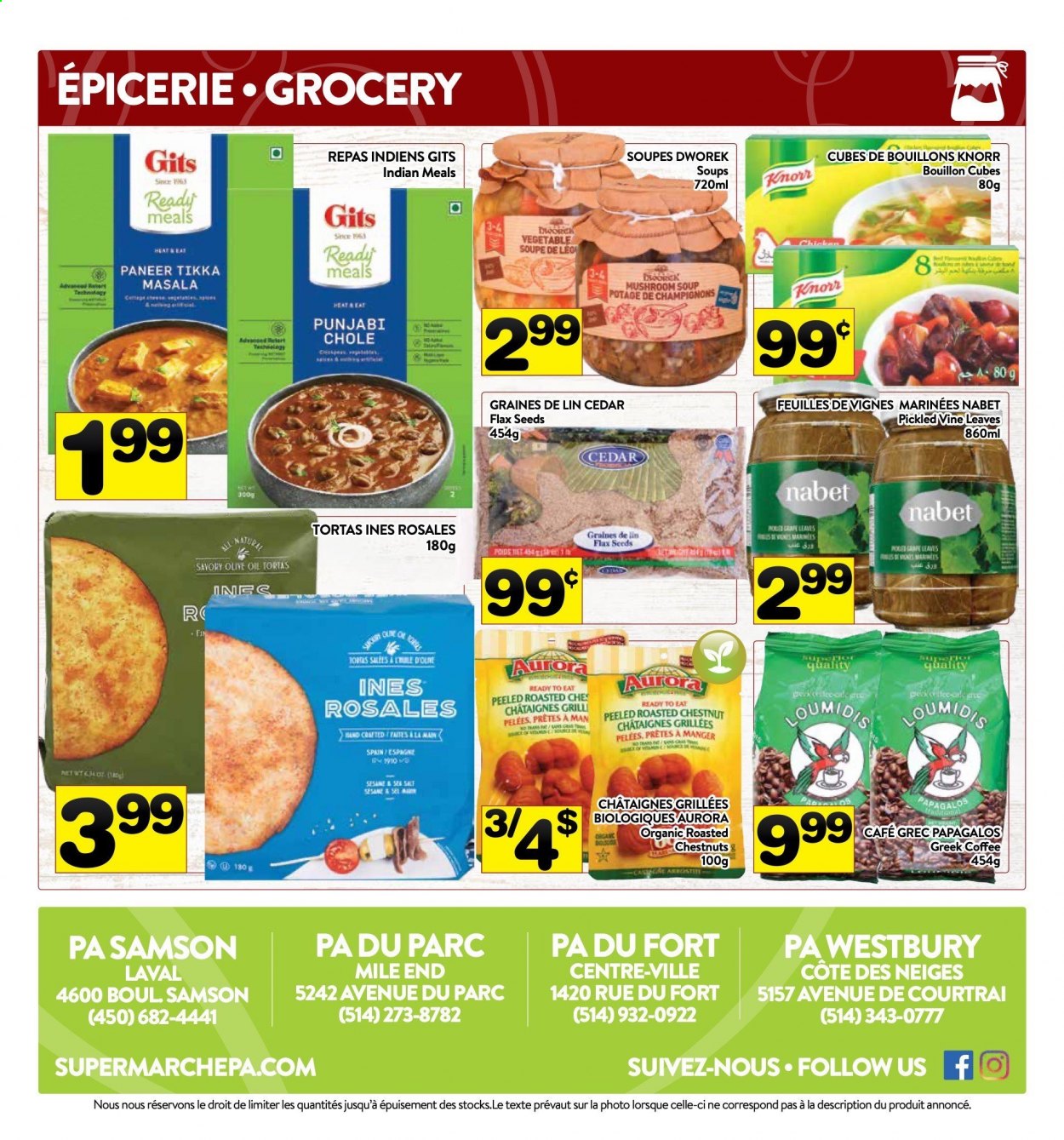 PA Supermarché flyer  - August 23, 2021 - August 29, 2021.