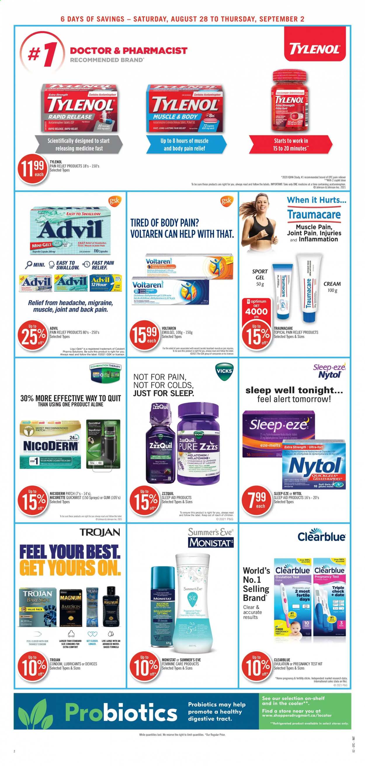 Shoppers Drug Mart flyer  - August 28, 2021 - September 02, 2021.