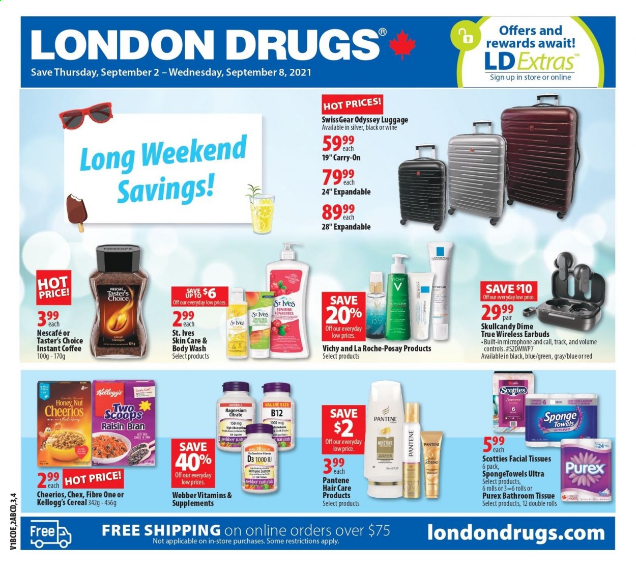 London Drugs flyer  - September 02, 2021 - September 08, 2021.