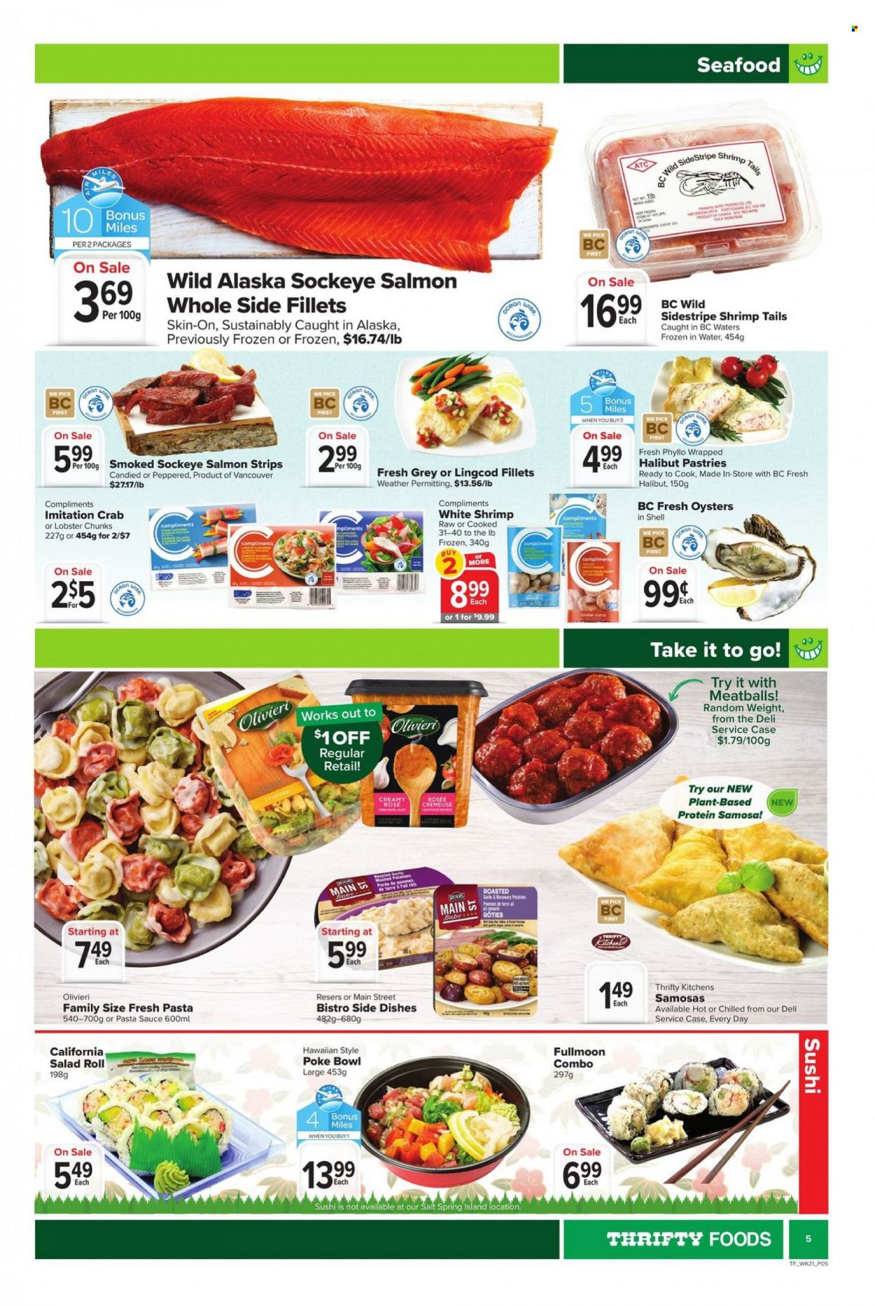 Thrifty Foods flyer  - September 16, 2021 - September 22, 2021.