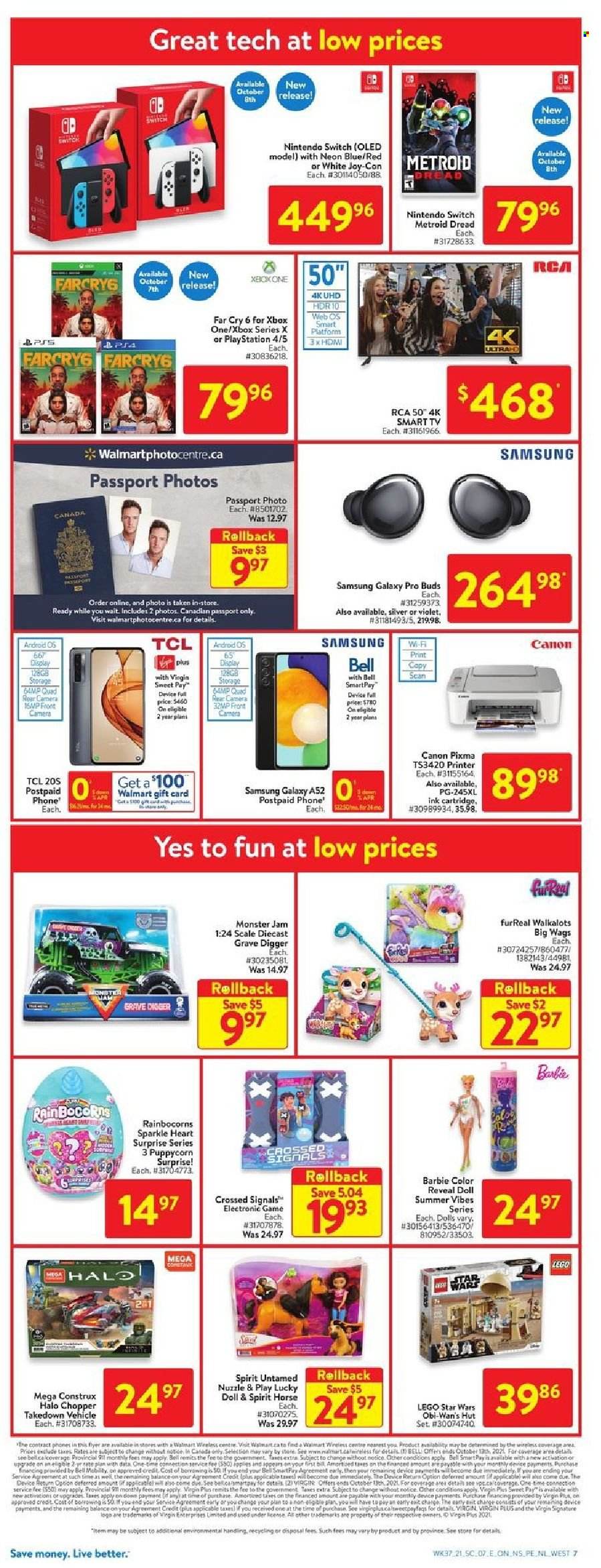 Walmart flyer  - October 07, 2021 - October 13, 2021. Page 13.