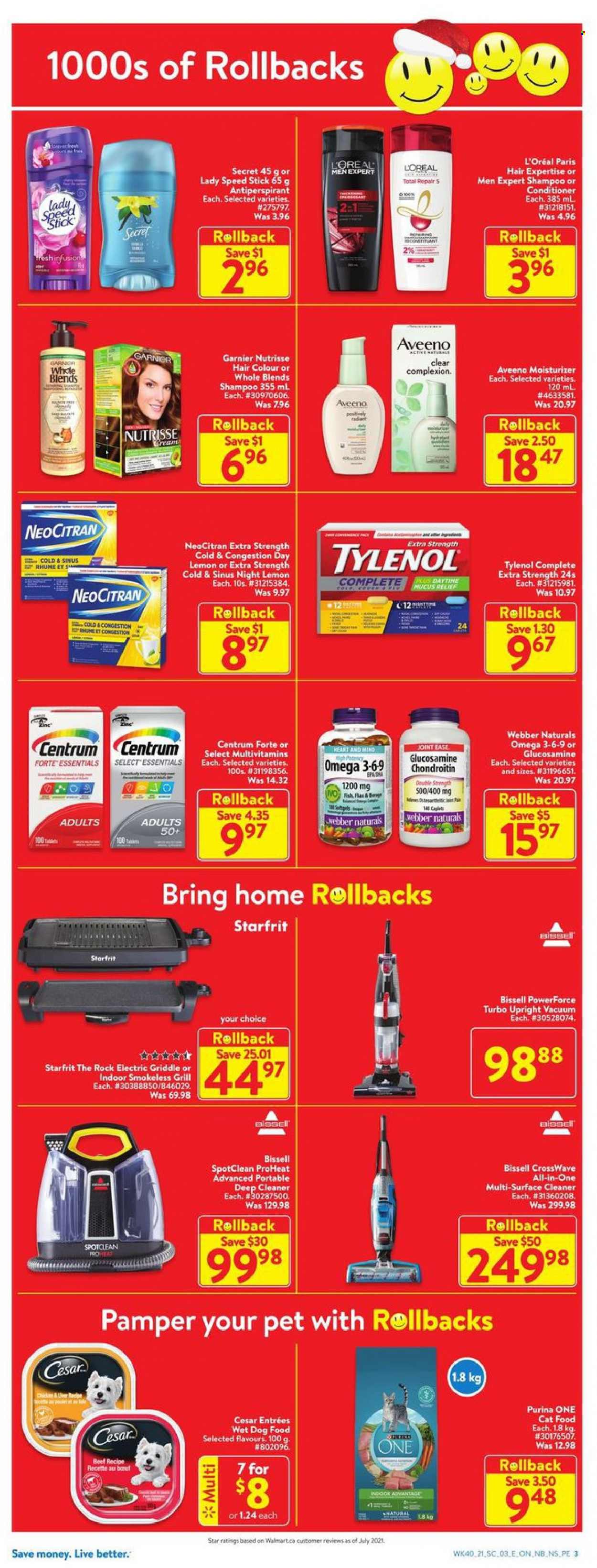 Walmart flyer  - October 28, 2021 - November 03, 2021. Page 3.