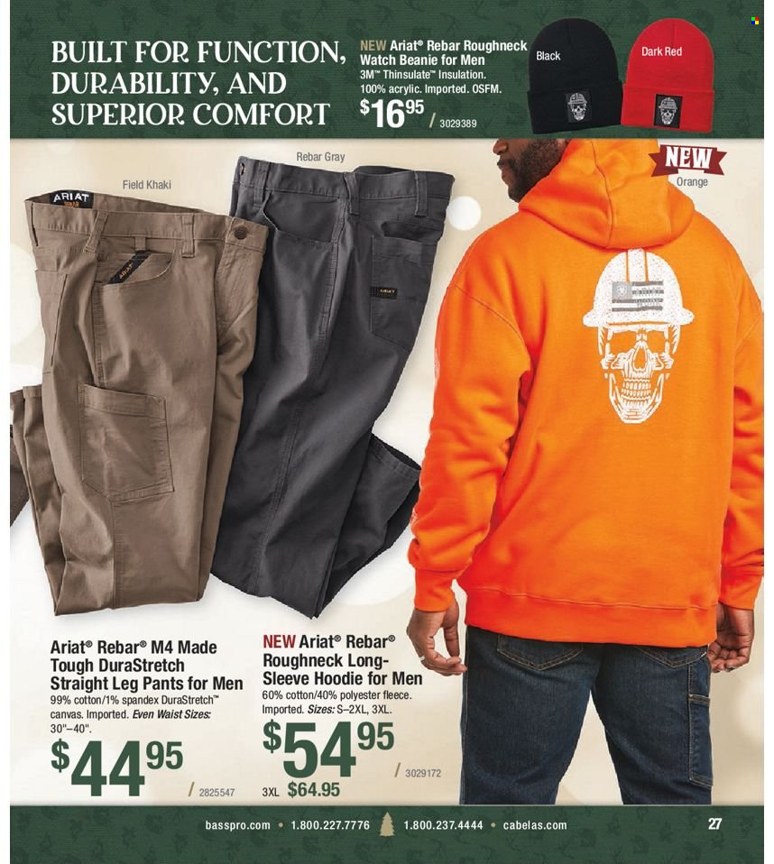 Bass Pro Shops flyer . Page 27.