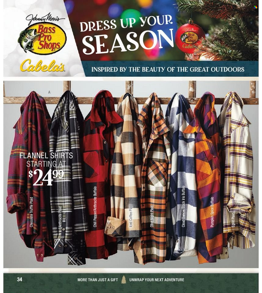 Bass Pro Shops flyer . Page 34.