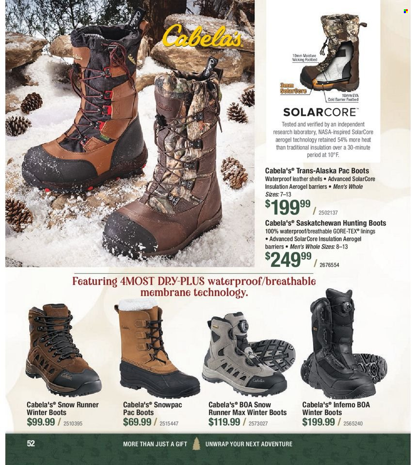 Bass Pro Shops flyer . Page 52.