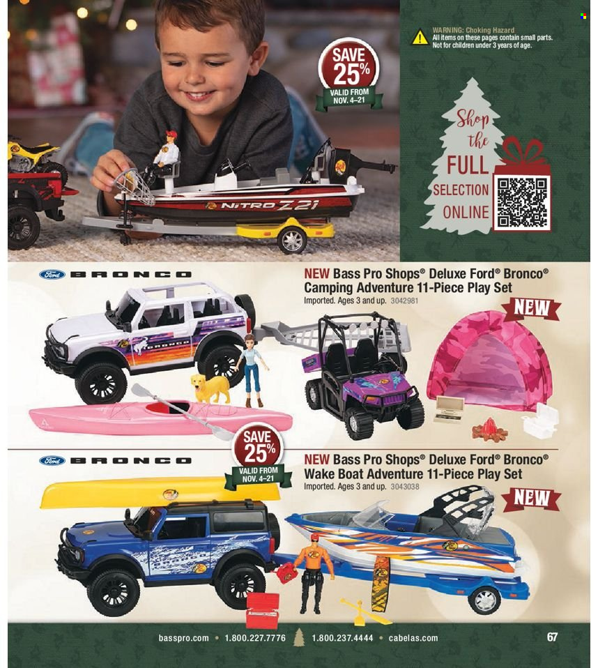 Bass Pro Shops flyer . Page 67.
