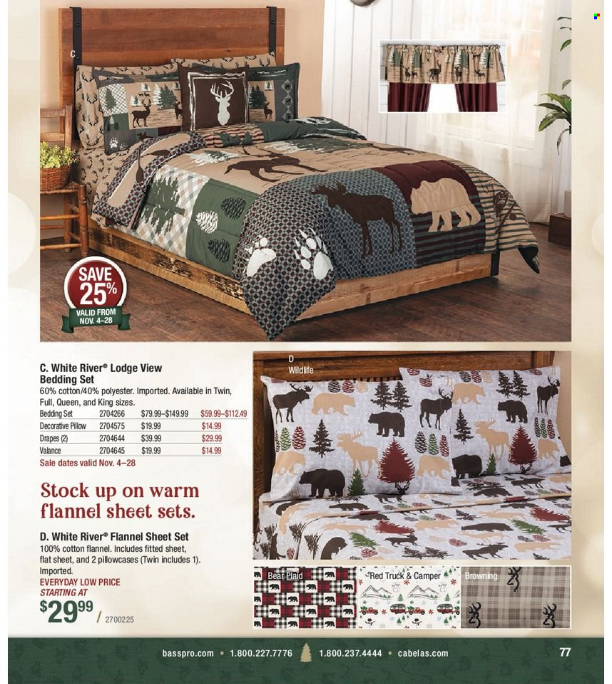 Bass Pro Shops flyer . Page 77.