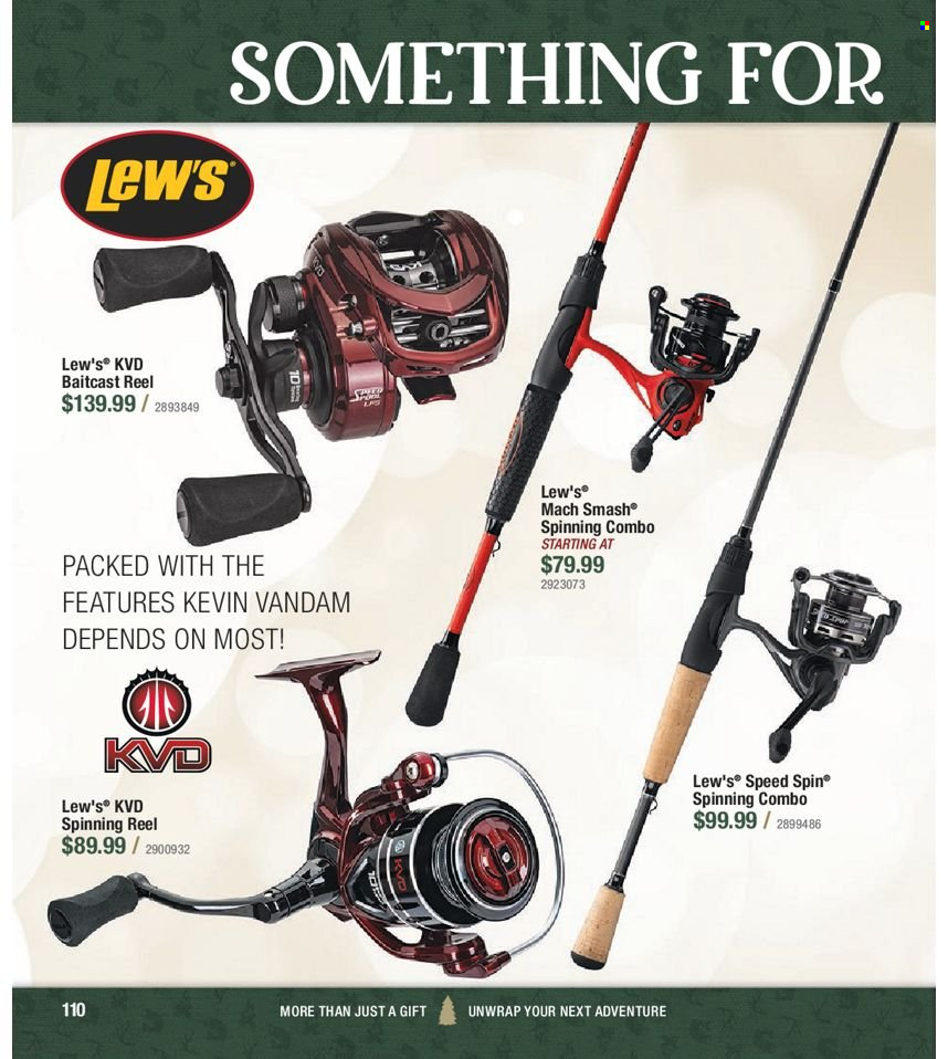 Bass Pro Shops flyer . Page 110.
