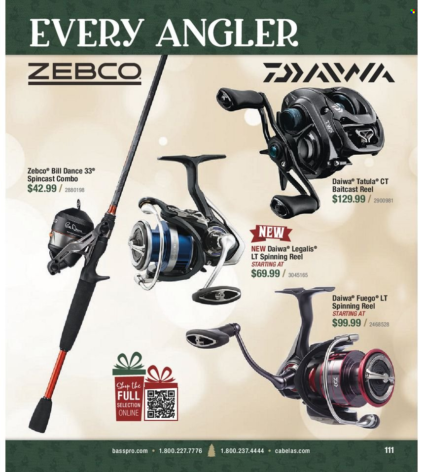 Bass Pro Shops flyer . Page 111.