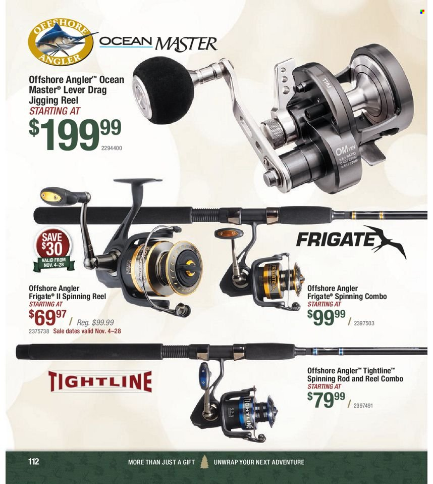 Bass Pro Shops flyer . Page 112.