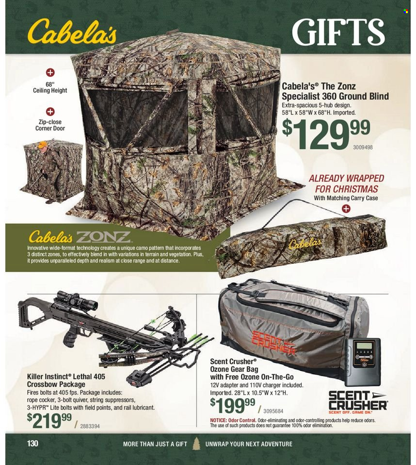 Bass Pro Shops flyer . Page 130.