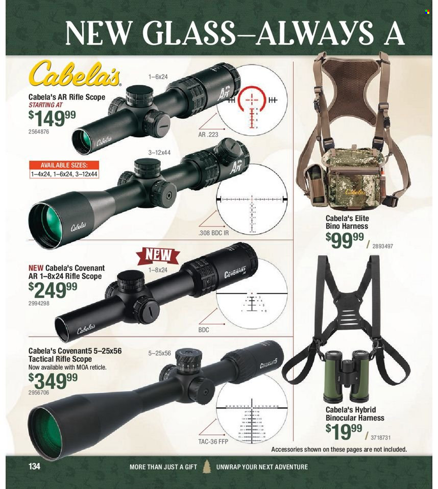 Bass Pro Shops flyer . Page 134.