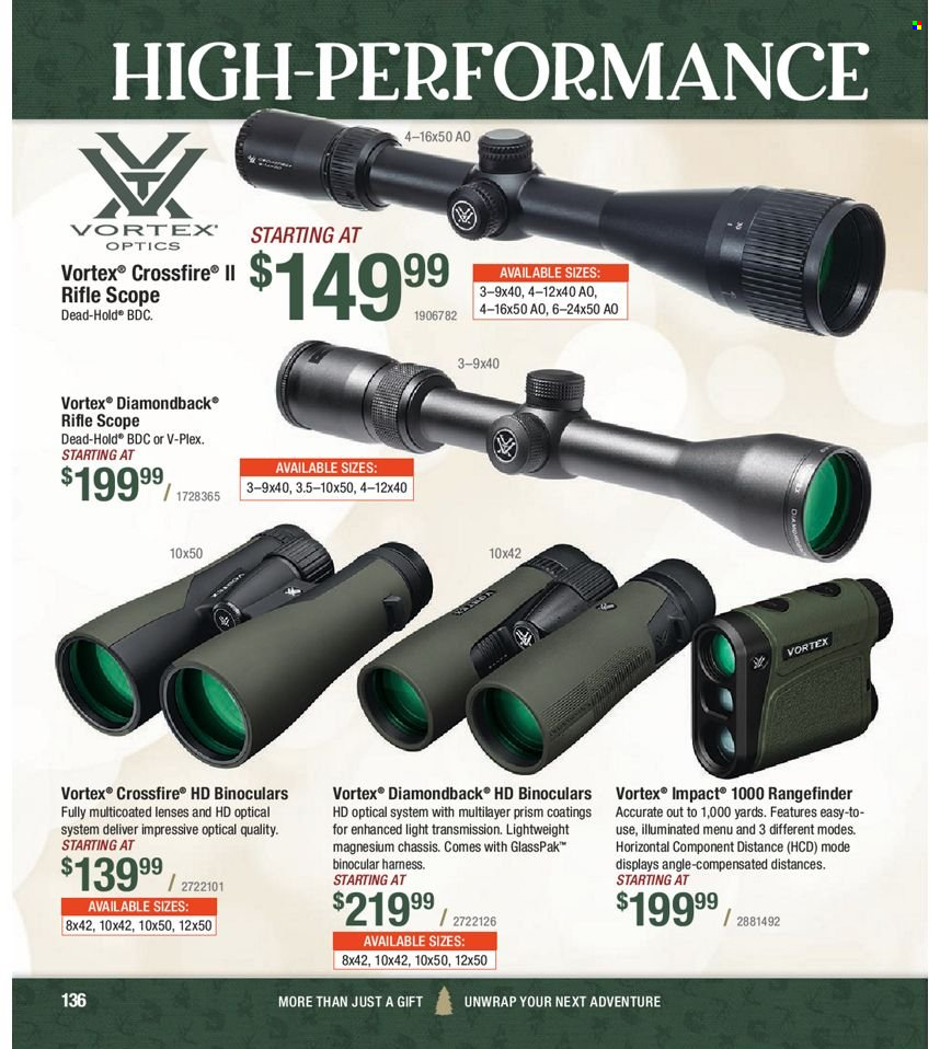 Bass Pro Shops flyer . Page 136.