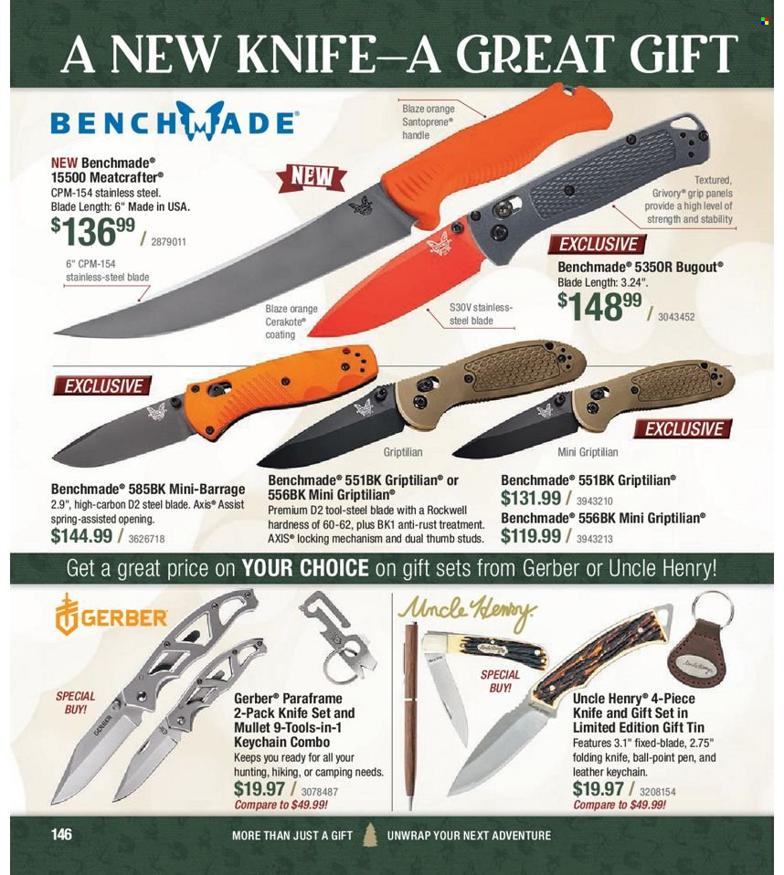 Bass Pro Shops flyer . Page 146.