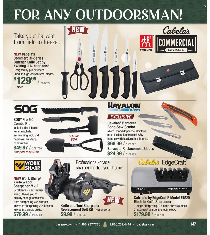 Bass Pro Shops flyer . Page 147.