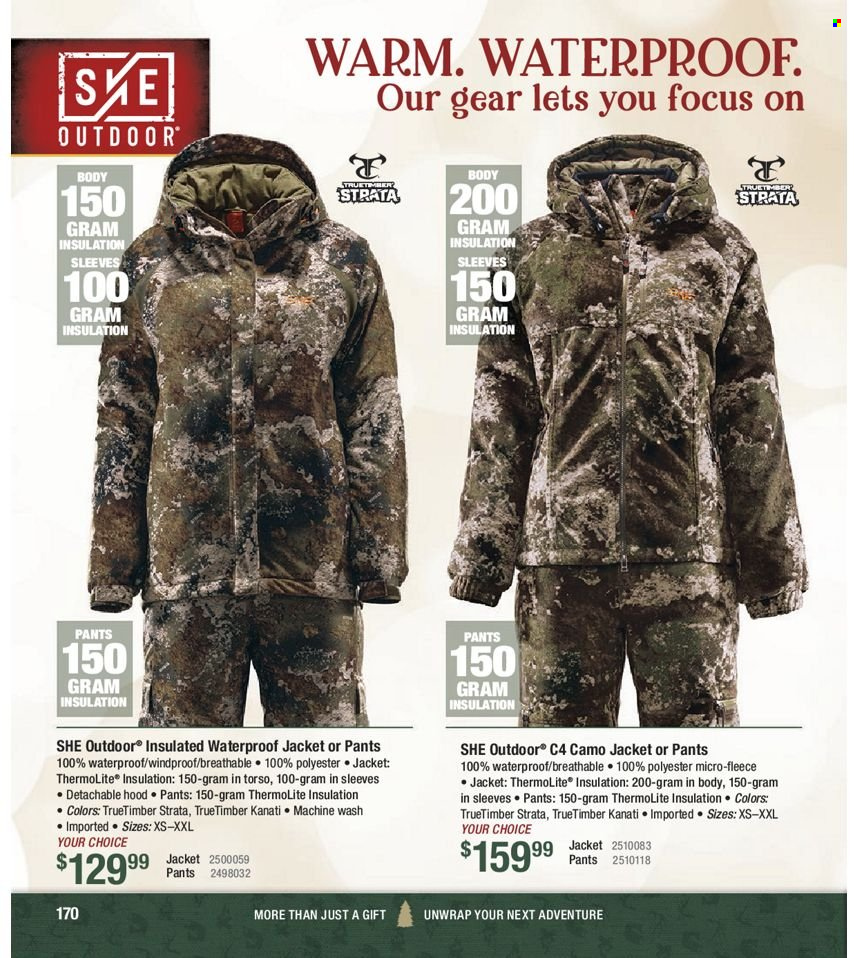 Bass Pro Shops flyer . Page 170.