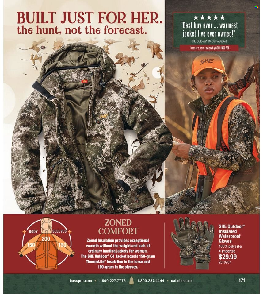 Bass Pro Shops flyer . Page 171.