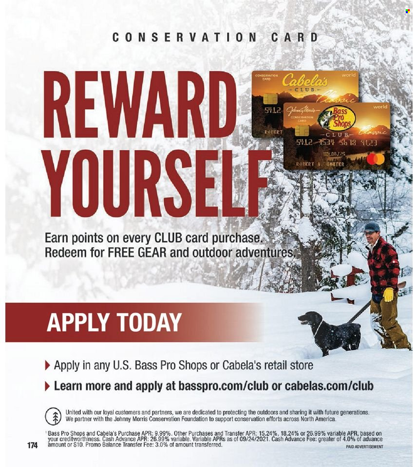Bass Pro Shops flyer . Page 174.