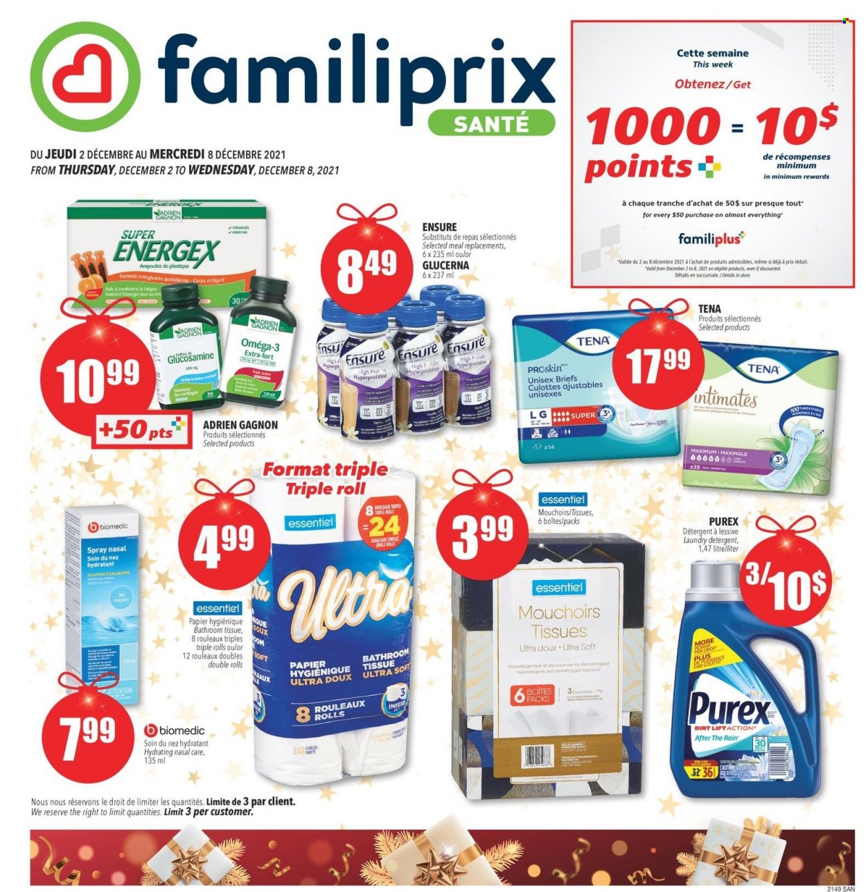 Familiprix Santé flyer  - December 02, 2021 - December 08, 2021.