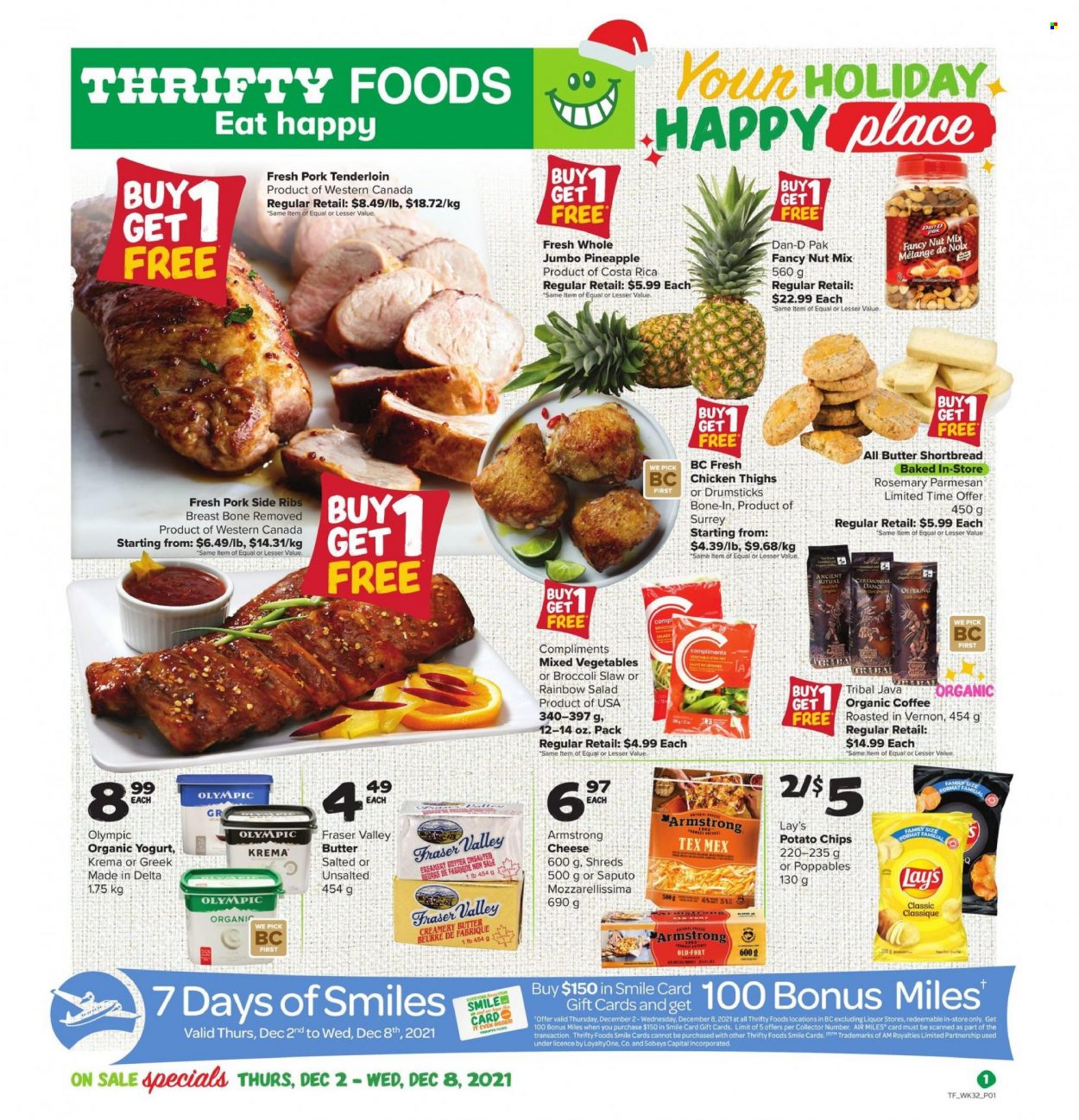 Thrifty Foods flyer  - December 02, 2021 - December 08, 2021.